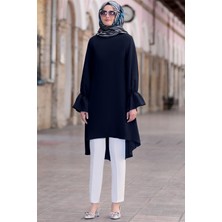 Eflin Tesettür Tunik Lacivert