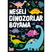 Neşeli Dinozorlar Boyama