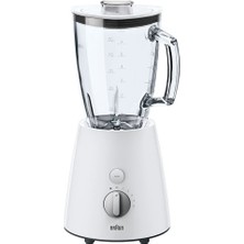 800W Cam Sürahi Smoothie Blender, Beyaz, Şık ve Kullanışlı Mutfak Gereci