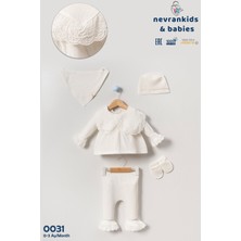 Kız Bebek Fistolu Waffle Hastane Çıkışı 5'li Yeni Doğan Seti 0-3 Ay