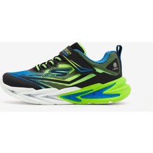Skechers Flex-Glow Ultra Büyük Erkek Çocuk Siyah Işıklı Spor Ayakkabı 400139L Bblm