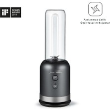 Antrasit Renkli Smoothie Blender, Güçlü ve Şık Tasarım