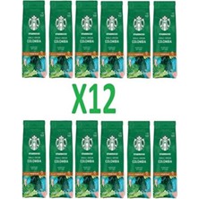 Starbucks Single-Origin Colombia Öğütülmüş Kahve, 12X200 G