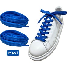 YeferStore 120 cm Yassı Spor Ayakkabı Bağcığı, Sneakers Bağcık, Yassı Ayakkabı Bağcığı 1 Çift