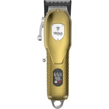 Altın Rengi Profesyonel Saç Kesme Makinesi, Şık ve Güçlü Tasarım