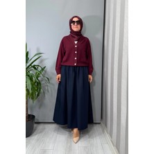 Ghisa Kısa Hırka Bordo 26KOBHRK3183