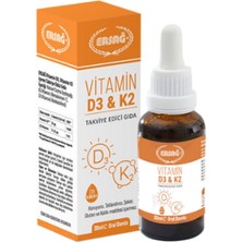 Ersağ Vitamin D3-K2 30 Ml.