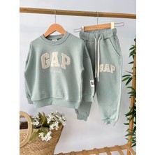 Erkek Çocuk %100 Pamuklu 2'li Alt - Üst Takım Eşofman Takımı