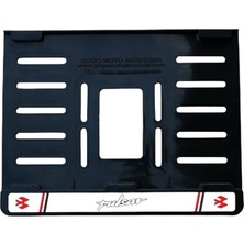 Gear5 Plastik Plakalık Beyaz 3 - Bajaj Pulsar (15X24)