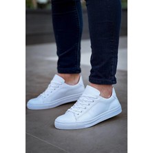 ZRN-122 Premium Beyaz Günlük Erkek Spor Ayakkabı