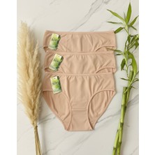 Kadın Bambu Kilot 3'lü Set Bayan Bambu Silip