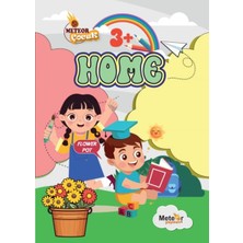 Homes (Ev Bölümleri) Türkçe – Ingilizce Boyama Kitabı