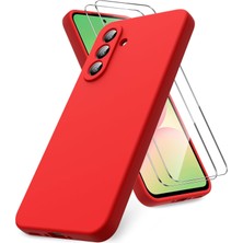 Kip GSM Samsung Galaxy A16 Uyumlu Ekran Koruyuculu Kılıf Çizilmez Içi Kadife Lansman Yumuşak Ince Kapak