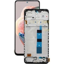 Xiaomi Uyumlu Redmi Note 12 4g LCD Ekran Dokunmatik Siyah Çıtalı OLED