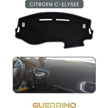 Cıtroen C-Elysee - Peugeot 301 Uzuntorpido Koruma Halısı Gri Kenar