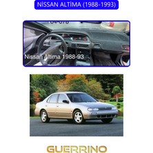 Nissan Altima 1988-1993TORPİDO Koruma Halısı Mavi Kenar
