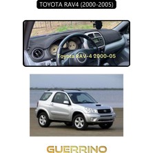 Toyota Rav4 (2000-2005)TORPİDO Koruma Halısı Siyah Kenar