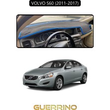 Volvo S60 (2011-2017)TORPİDO Koruma Halısı Siyah Kenar