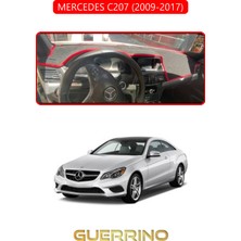 Mercedes C207 2009-2017TORPİDO Koruma Halısı Kırmızı Kenar