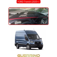 Ford Transit 2020+TORPİDO Koruma Halısı Kırmızı Kenar