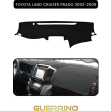 Toyota Land Cruıser Prado 2002-2009TORPİDO Koruma Halısı Siyah Kenar