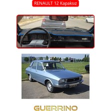 Renault 12 - Toros   Kapaksıztorpido Koruma Halısı Kırmızı Kenar