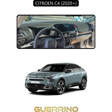 Cıtroen C4 2020+TORPİDO Koruma Halısı Siyah Kenar