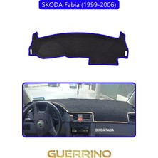 Skoda Fabia (1999-2006)TORPİDO Koruma Halısı Mavi Kenar