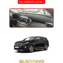 Kia Sorento 2018+TORPİDO Koruma Halısı Kırmızı Kenar