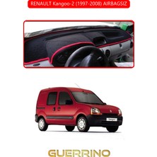 Renault Kangoo-2 (1997-2008) Aırbagsıztorpido Koruma Halısı Kırmızı Kenar