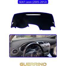 Seat Leon (2005-2012)TORPİDO Koruma Halısı Mavi Kenar