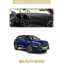 Hyundai Tucson 2018-2021TORPİDO Koruma Halısı Bej Kenar