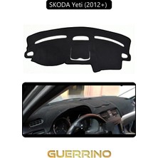 Skoda Yeti (2012+) Torpido Koruma Halısı Siyah Kenar