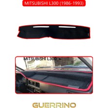 Mıtsubıshı L300 1986-1993TORPİDO Koruma Halısı Kırmızı Kenar