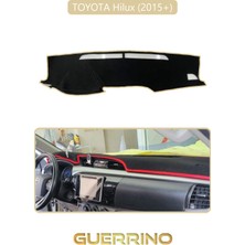 Toyota Hilux (2015+)TORPİDO Koruma Halısı Bej Kenar