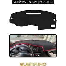 Volkswagen Bora (1997-2003) Torpido Koruma Halısı Siyah Kenar