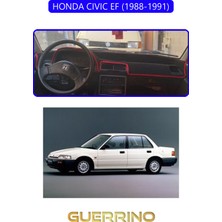 Honda Cıvıc Ef 1988-1991TORPİDO Koruma Halısı Mavi Kenar