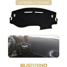 Cıtroen C-Elysee - Peugeot 301 Uzuntorpido Koruma Halısı Bej Kenar