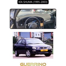 Kia Shuma 1995-2003TORPİDO Koruma Halısı Siyah Kenar