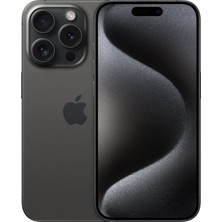 Apple iPhone 15 Pro Siyah Titanyum 128GB MTUV3TU/A - B Kalite