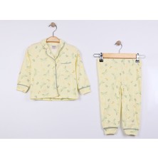 Bebek Düğmeli Pijama Takımı