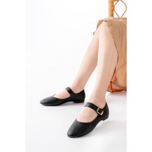 2606 Siyah Baretli Günlük Bayan Ayakkabı