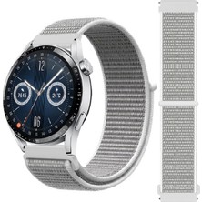 Samsung Galaxy Watch 4 Seri 40-42-44-46 mm (20MM) Uyumlu Ayarlanabilir Hasır Örgü Cırtlı Spor Kordon