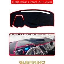 Ford Transit Custom (2012-2020)TORPİDO Koruma Halısı Kırmızı Kenar