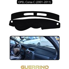 Opel Corsa C (2001-2011)TORPİDO Koruma Halısı Siyah Kenar
