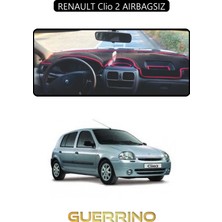 Renault Clio 2 Aırbagsıztorpido Koruma Halısı Siyah Kenar