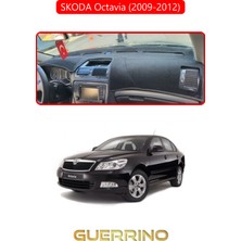Skoda Octavia (2009-2012)TORPİDO Koruma Halısı Kırmızı Kenar