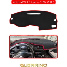 Volkswagen Golf 4 (1997-2003) Torpido Koruma Halısı Kırmızı Kenar