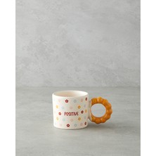 Renkli Seramik Kupa 260 Ml, Şık ve Dayanıklı Tasarım