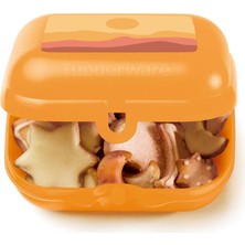 Turuncu Büyük Yemek Taşıma Kabı, Pratik ve Dayanıklı Günlük Kullanım Için Ideal